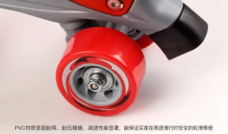 双排儿童溜冰鞋男女童四轮可调旱冰鞋轮滑鞋3-6-11岁8初学全套装5详情14