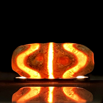 Zhuomara legend Tibet Tianzhu live broadcast to pure lava Golden Dragon dry beads nine eye stone shale agate necklace bracelet