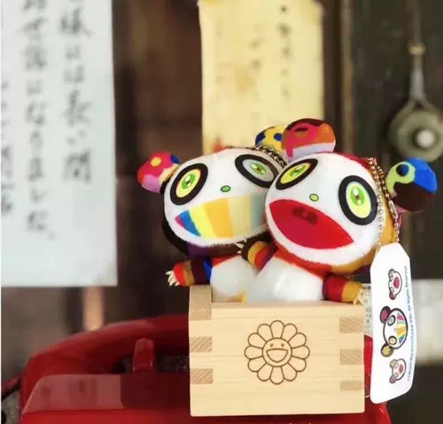 Японская подвеска на солнечной энергии, кукла, брелок, рюкзак, украшение на сумку, подсолнух, панда, подарок на день рождения