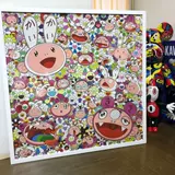 Murakami Kaikaikiki Limited Doll Printmaking Sunflower Printmaking Trend Studio Studio Hanging Studio