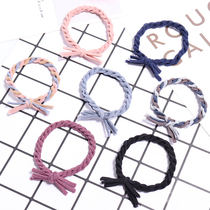 Head rope Korean small fresh hair rope Sen female adult simple headdress leather band female hair accessories Hair ring tie hair jewelry