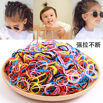 Korean childrens hair accessories do not hurt hair rope small rubber ring Rubber band small rubber band Female baby hair ring simple disposable