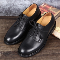 Leather low-top ultra-light industrial shoes Goodyear vintage lace-up shoes British mens business formal professional commuter shoes