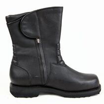 Winter wool pilot boots Leather high boots Wool boots Motorcycle boots Warm waterproof flannel cotton boots