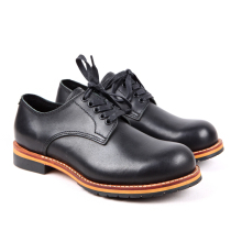 Vintage British round head tooling boots Low-top tooling shoes Goodyear mens booties Click mens shoes