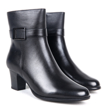 Winter womens velvet wool high-top cotton shoes Fur one-piece warm leather mid-tube zipper cotton leather boots womens boots