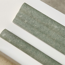 Ceramic ohmic line edge brick edge strip Yang corner line waist line Antique multicolored rock length 300mm matte beading