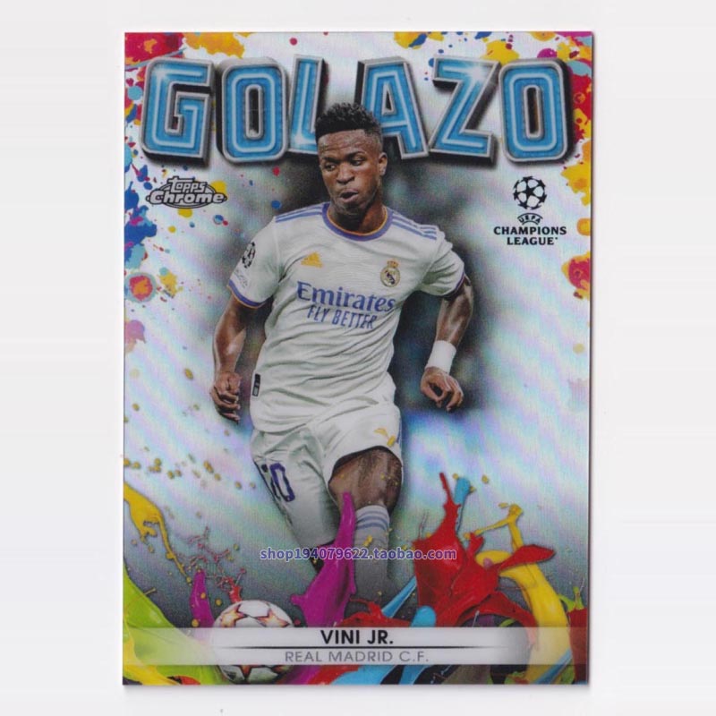 Topps2021-2022 Champions of the Champions Chrome star card Golazzo Tekavinius Real Madrid G-2#-Taobao
