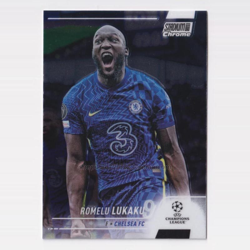 Topps2021-2022 Chrome Star Kapuka Lukaku Chelsea 72#