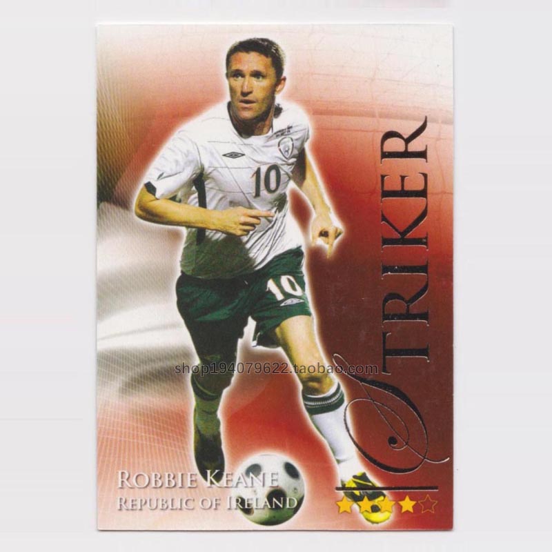 FUTERA Fortela 2010 star Kapuka striker Robbie Kean Ireland 676 #