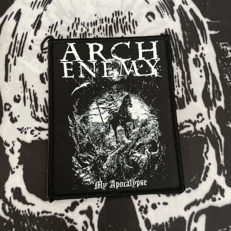 【Cloth Label】Arch Enemy Band Asia Tour Limited Edition Commemorative Patch Authentic 32-33