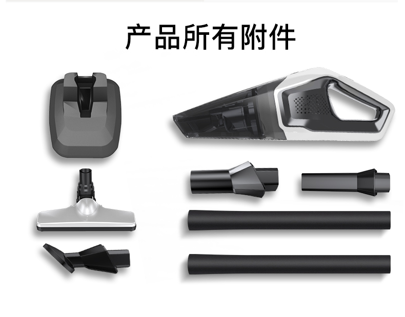 Máy hút bụi không dây Pwanda hộ gia đình mạnh mẽ cầm tay đẩy thanh mini máy hút ẩm nhỏ K8 - Máy hút bụi máy hút bụi hons