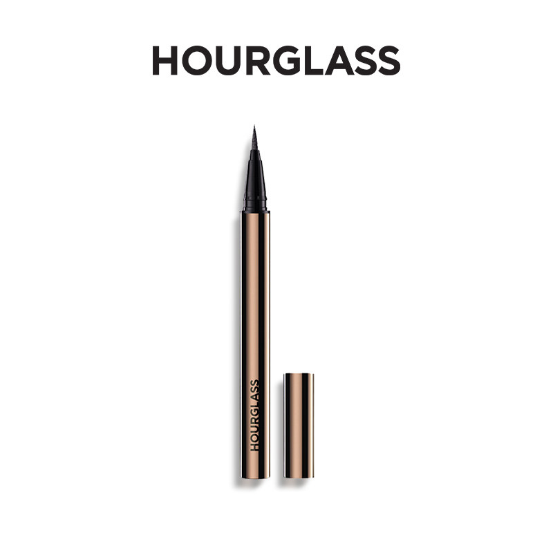 Hourglass waterproof eyeliner pen Black quick-drying waterproof, no lasting, no fading, extremely fine and smooth