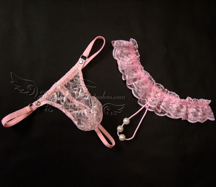 Couple Thong Nam Giới và phụ nữ T quần Sexy đồ lót Tam Giác đồ lót Trong Suốt cám dỗ Tanabata Lễ Hội quà tặng QL-123 quần áo lót