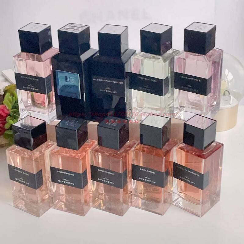 Simple Packaging Givenchy Noble Craftsmanship Series Perfume 100ml Unwavering Commitment Gorgeous Feather Wild Melody Designer