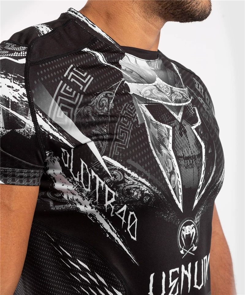 Футболка для бокса и тайского бокса VENUM GLDTR 4.0 DRY Venom, быстрая сушка, спортивная и повседневная