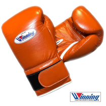 WINNING BOXING Career professional boxing Gou Tae-fist training boxing gloves custom made of orange color