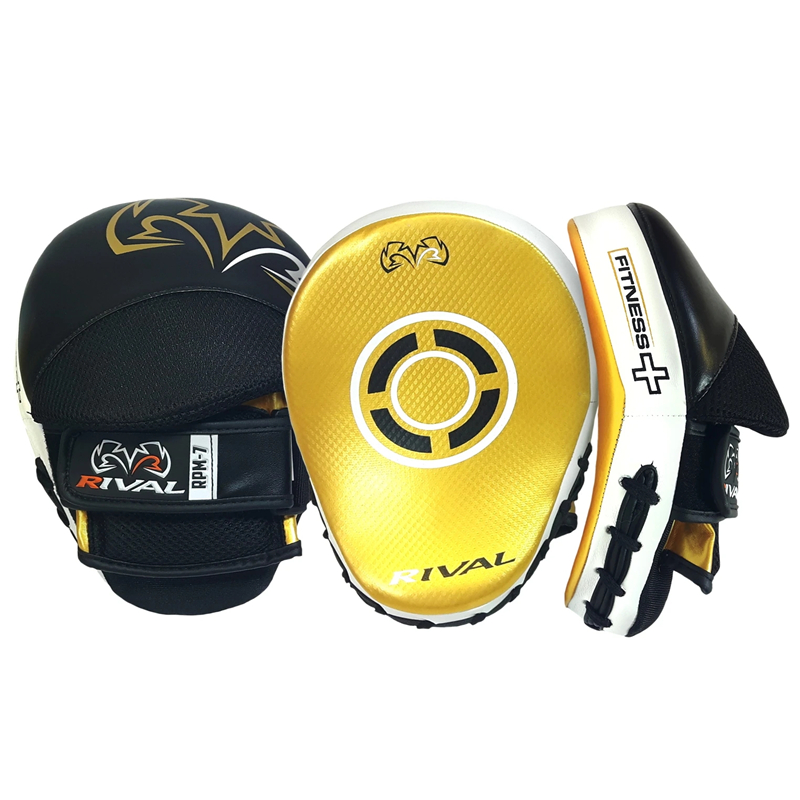 RIVAL RPM7 FITNESS PLUS PUNCH MITTS BOXING MUAY THAI FIGHTING TRAINING BOXING TARGET HAND TARGET