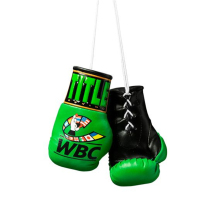 TITLE WBC MINI GLOVES Mini WBC limited edition boxing gloves glove pendant keychain