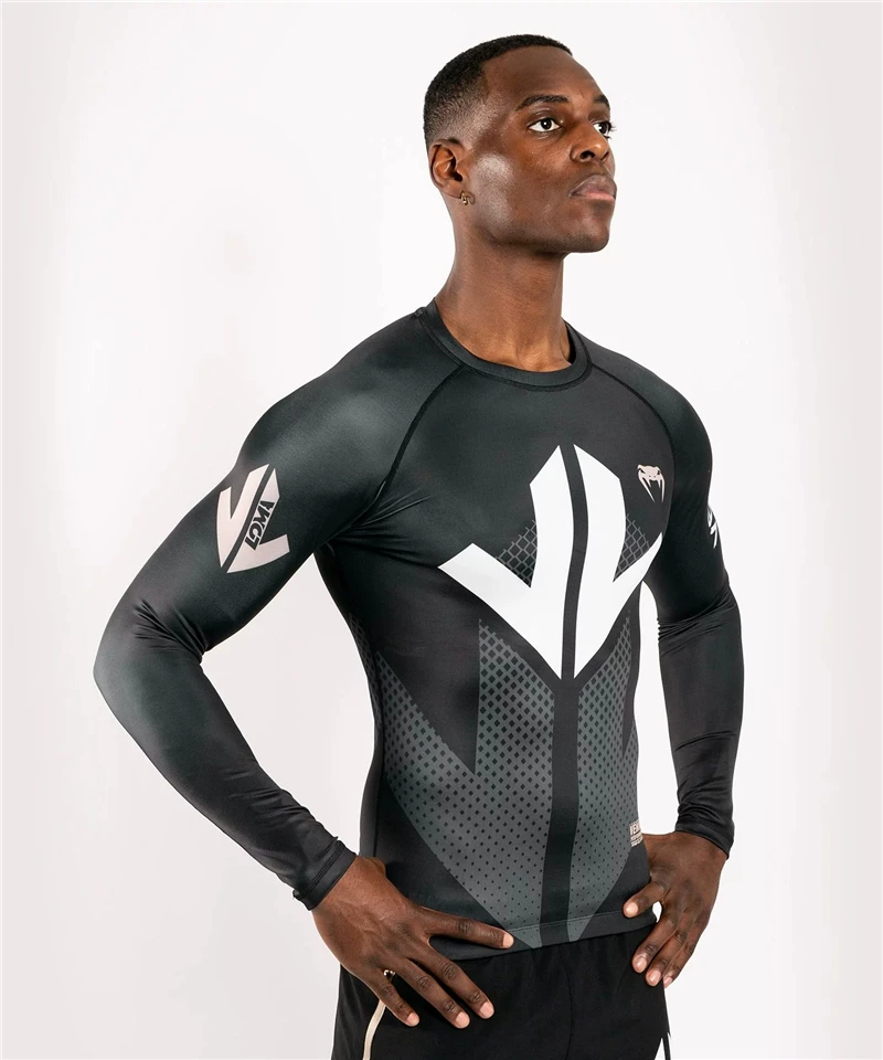 Плотная ко-брендированная длинн sleeve T-shirt с компрессной курткой VENUM Arrow Loma Signature Venom Lomaqin Ke