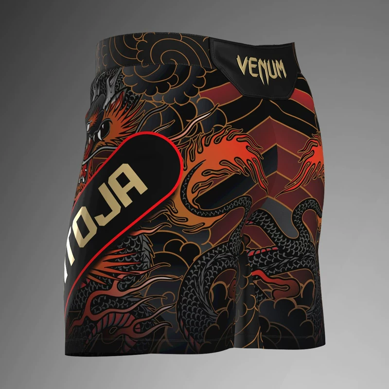 Шорты для боя VENUM UFC Alexandre Pantoja, облегающие шорты ММА