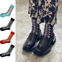 Японские летние тонкие брендовые дышащие носки, средней длины