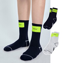 SOU 1988 Korean designer ADER ERROR Velcro socks women fluorescent green socks tide socks men