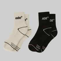 Nick Socks Socks ADER ERROR left and right sides asymmetric solid color Mid Socks women Street tide Socks men