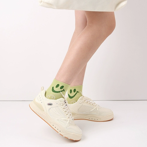 Ник носки, полные смайлика, короткие женские носки весной и летом, маленькие свежие и дикие носки для трендов корейские стандартные носки Tide