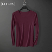 Мужский V-образный вайн красный