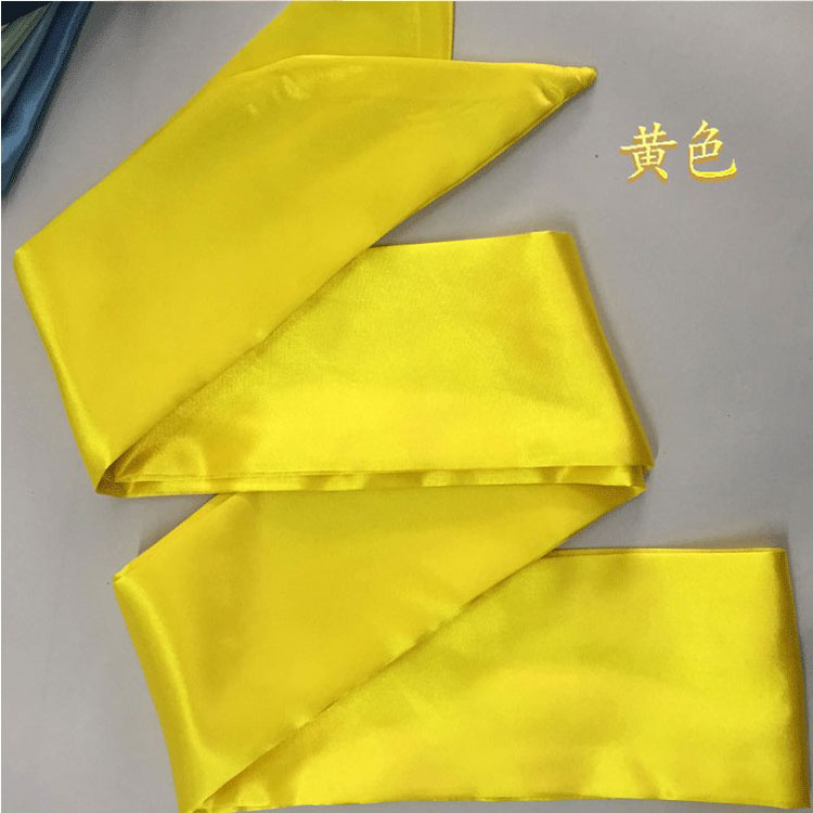 Satin Tai Chi clothing belt martial arts performance clothing four seasons belt practice waist drum dragon boat clothing kung fu belt men and women