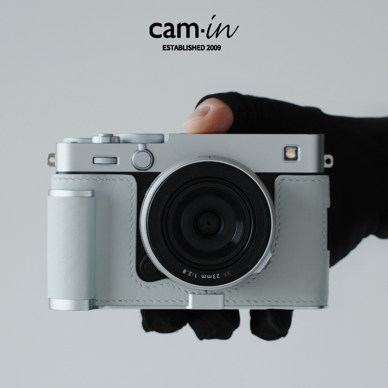 Cam·In Fuji Xe5 Protective Case Swift Fuji Xe5 Leather Case Handle Base Shell Half Case Accessories