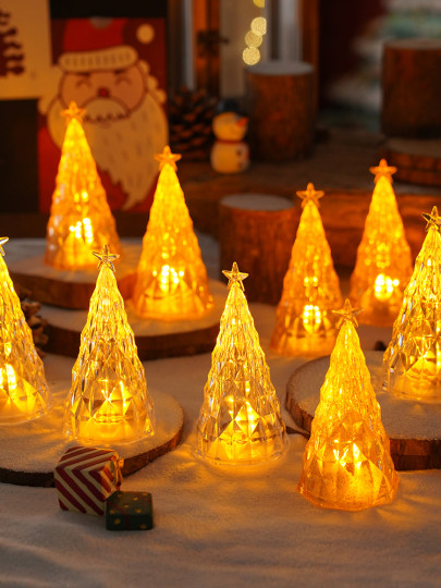 Christmas Decorations, Tabletop Ornaments, Glowing Christmas Trees, Night Lights, Kidsren's Creative Gifts, Christmas Decoration Props