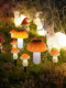 Solar outdoor landscape courtyard light villa garden yard atmosphere decoration outdoor layout mushroom lawn night light