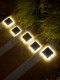 LED ultra-bright lawn underground light home solar outdoor garden LED waterproof landscape decoration courtyard stair light