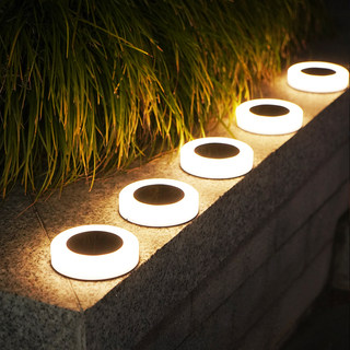 Led Super Bright Lawn Underground Light Household Solar Outdoor Garden Led Waterproof Landscape Decoration Courtyard Stair Light