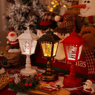 New Christmas Decorations, Wind Lanterns, Luminous Music Table Lamps, Night Lights, Creative Ornaments, Christmas Gifts
