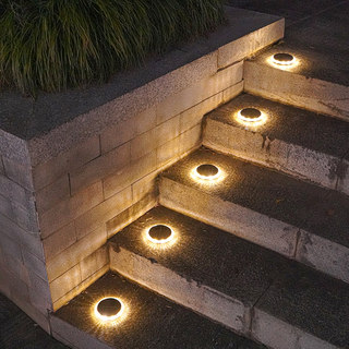 Solar Underground Lights, Outdoor Villa Decorative Lights, Garden Lawn Terrace Balcony Layout, Household Waterproof Garden Lights
