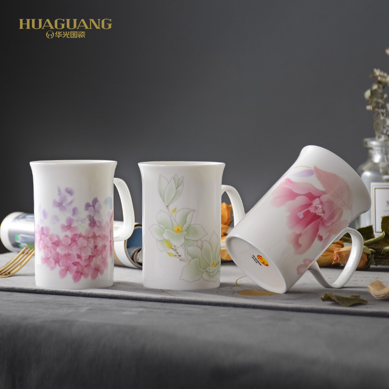 Uh guano porcelain ceramic cup getting express cup children glass ceramic cup keller creative move trend
