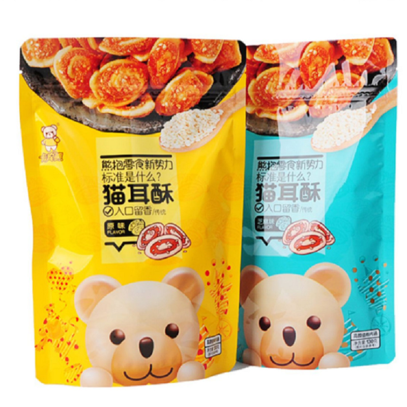 【卡宾熊】怀旧猫耳朵酥130g*5袋