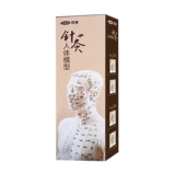 可孚 Медицинское физиологичное иглоукалывание, манекен головы, прозрачные минифигурки подходит для мужчин и женщин, обучение, 50см