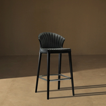 American front table chair new Chinese solid wood bar chair bar stool high chair simple modern bar chair