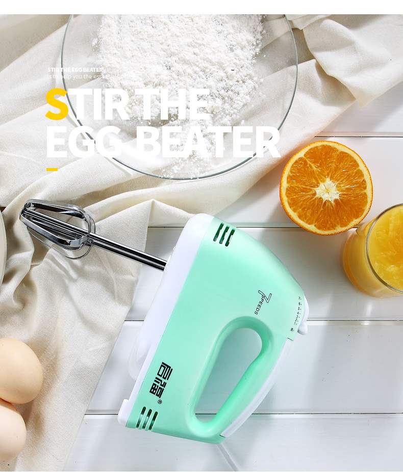 Kaifu điện đập trứng hộ gia đình nhỏ cầm tay tự động mini đánh kem bánh nướng - Máy trộn điện máy đánh trứng zelmer 381.61 symbio	