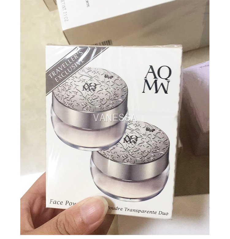 Nasa Sauce Nhật Bản AQMW White Tan Dance Butterfly Velvet Honey Powder Powder Powder Powder Powder 20g Invisible Pore Dry Skin phấn phủ innisfree dạng nén