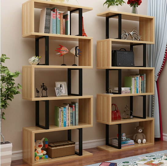 Product display cabinet shelf Cosmetics display rack Simple modern shelf display shelf Household creative partition