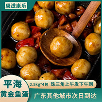 Flat sea gold fish egg Hong Kong curry fish egg fried fish balls curry hot pot pill 5 catties for about 200 grains