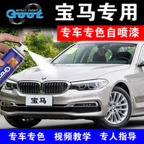BMW 1 Series 2 Series 3 Series 5 Series X1X3X5 Scratch Repair Paint Pen Ore Snow Mountain White Kaimei Silver Self-spray Paint