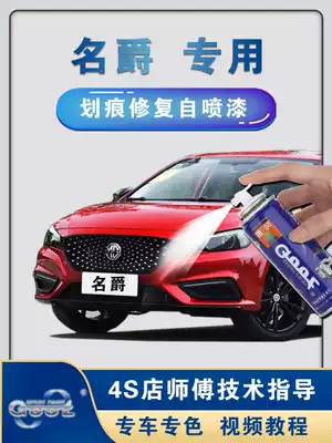 Lady Jue 6MG6ZSHS car paint brush scratch repair spray paint cans snow mountain Pearl Light White Famous Red carbon gray