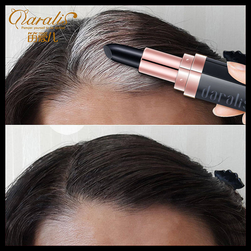 Li Jiaqi recommends that pregnant women can use a one-time lipstick-style hair dyeing stick pen to cover the white hair artifact
