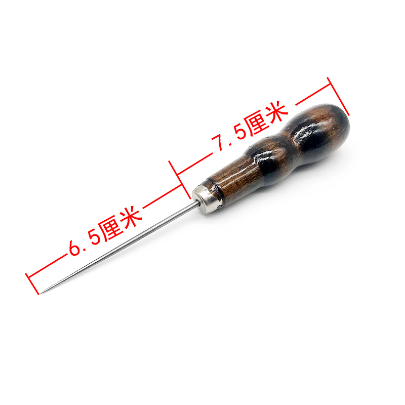 Trên một ngàn qua dùi cầm dùi gỗ chỉ thép giày cobbler Dụng cụ cầm tay Phần cứng Home dùi kim đấm - Công cụ & vật liệu may DIY thước đo laser mini